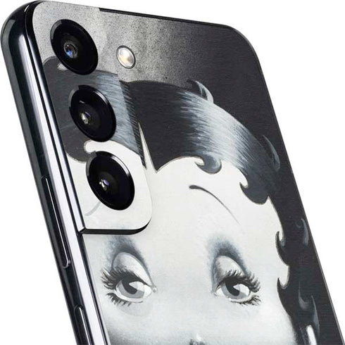 Betty Boop Black and White Galaxy S22 Plus Skin